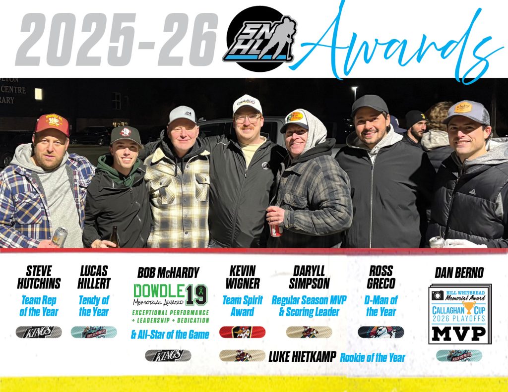 2025-26 SNHL Award Winners